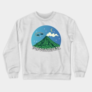 UFO sighting UAP Popocatepetl volcano Crewneck Sweatshirt